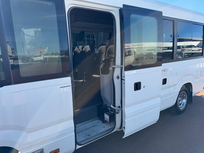 2017 Toyota Coaster Deluxe XZB70R White