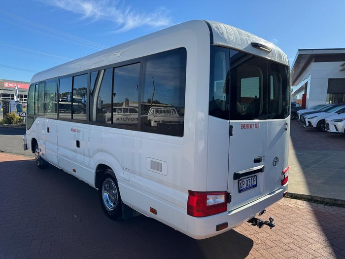 2017 Toyota Coaster Deluxe XZB70R White
