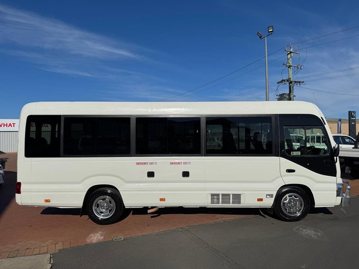 2017 Toyota Coaster Deluxe XZB70R White