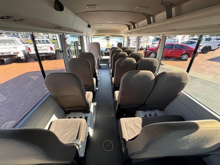 2017 Toyota Coaster Deluxe XZB70R White