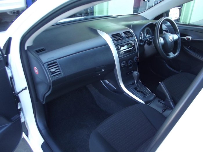 2011 Toyota Corolla Ascent ZRE152R MY11 Glacier White