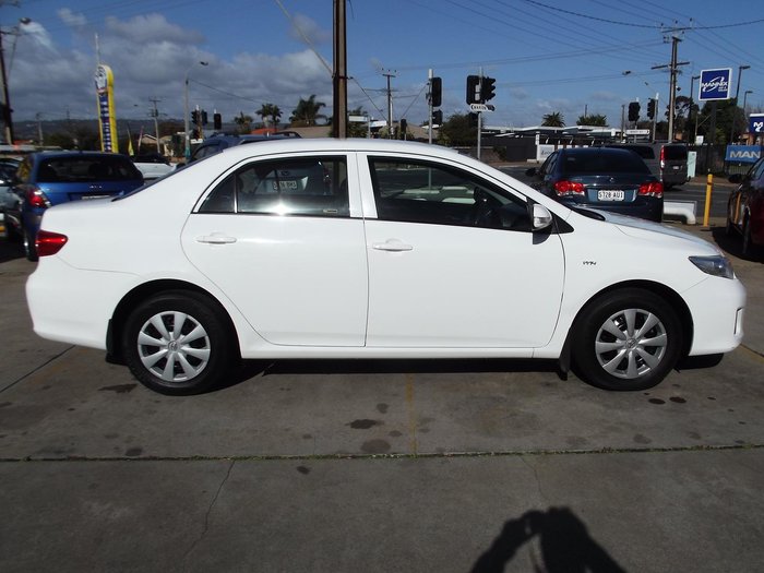2011 Toyota Corolla Ascent ZRE152R MY11 Glacier White