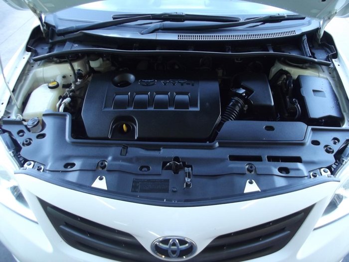 2011 Toyota Corolla Ascent ZRE152R MY11 Glacier White