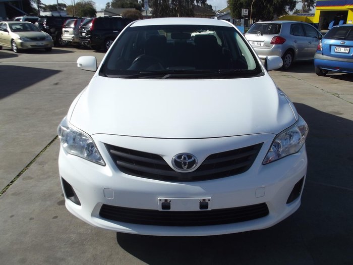 2011 Toyota Corolla Ascent ZRE152R MY11 Glacier White