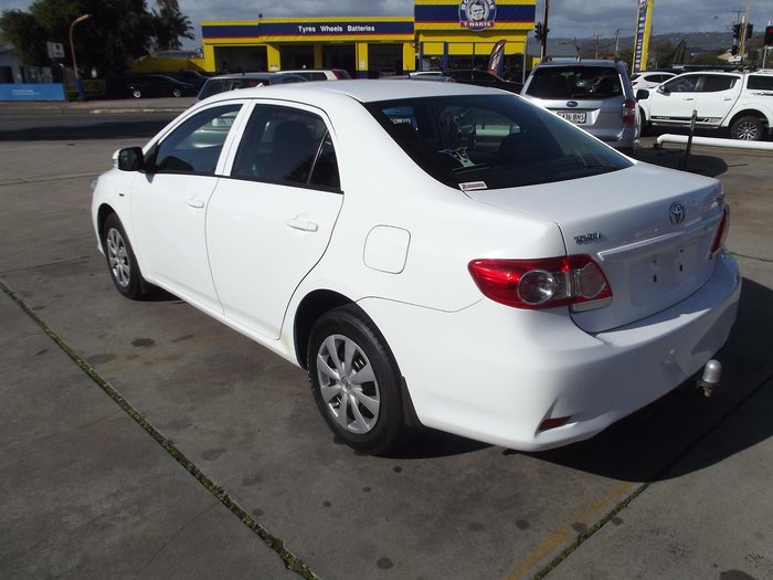 2011 Toyota Corolla Ascent ZRE152R MY11 Glacier White