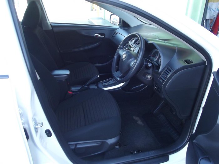 2011 Toyota Corolla Ascent ZRE152R MY11 Glacier White