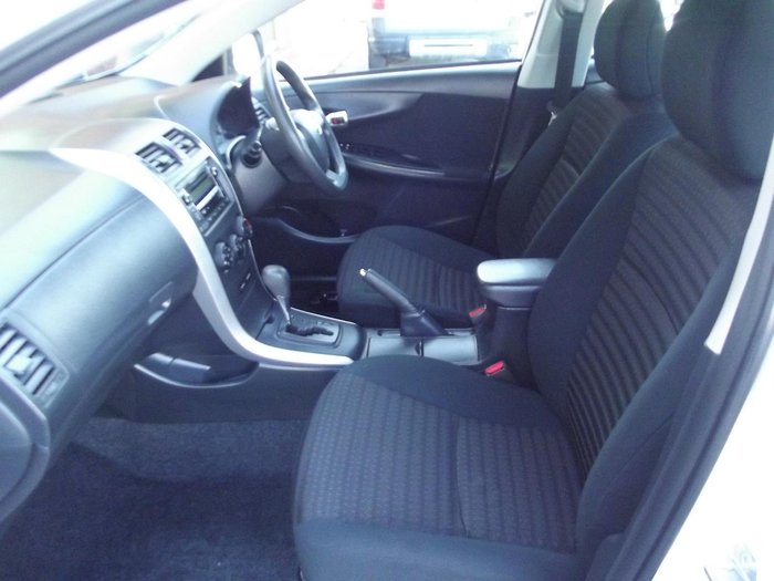 2011 Toyota Corolla Ascent ZRE152R MY11 Glacier White