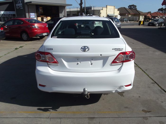 2011 Toyota Corolla Ascent ZRE152R MY11 Glacier White