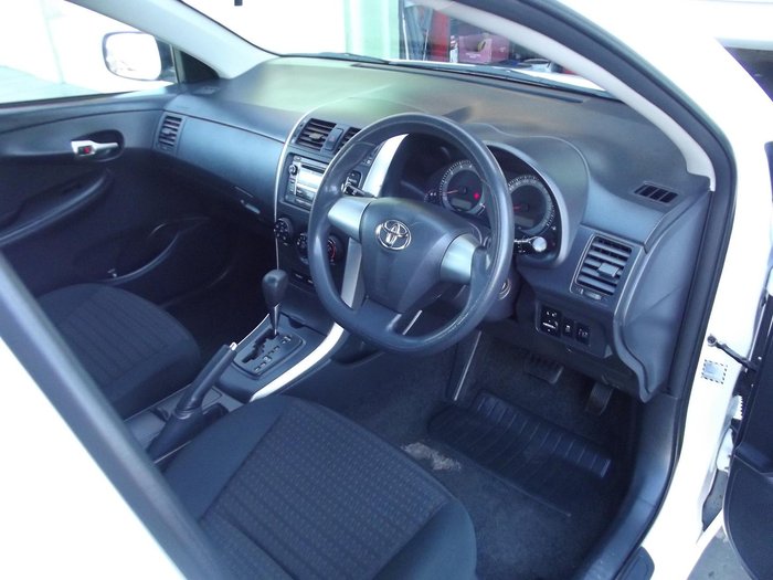 2011 Toyota Corolla Ascent ZRE152R MY11 Glacier White