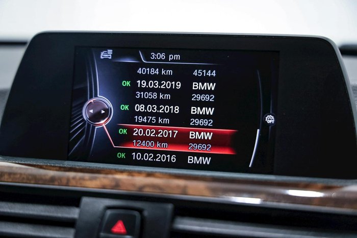 2015 BMW 3 Series 320i Luxury Line F30 Black
