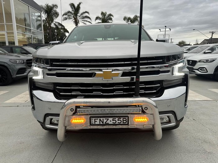 2022 Chevrolet Silverado 1500 LTZ Premium W/Tech Pack T1 MY21.5 4X4 Silver Ice