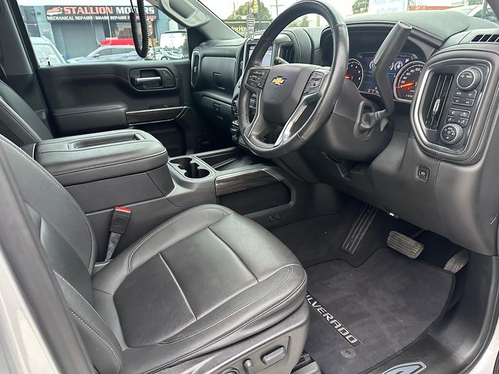 2022 Chevrolet Silverado 1500 LTZ Premium W/Tech Pack T1 MY21.5 4X4 Silver Ice