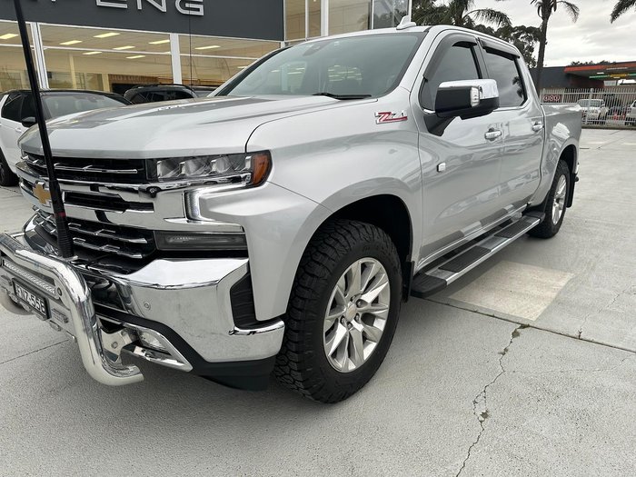 2022 Chevrolet Silverado 1500 LTZ Premium W/Tech Pack T1 MY21.5 4X4 Silver Ice