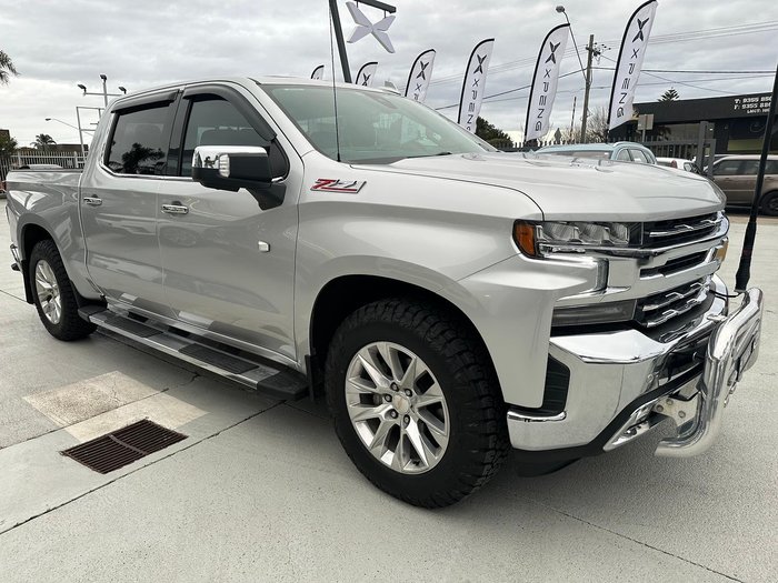 2022 Chevrolet Silverado 1500 LTZ Premium W/Tech Pack T1 MY21.5 4X4 Silver Ice