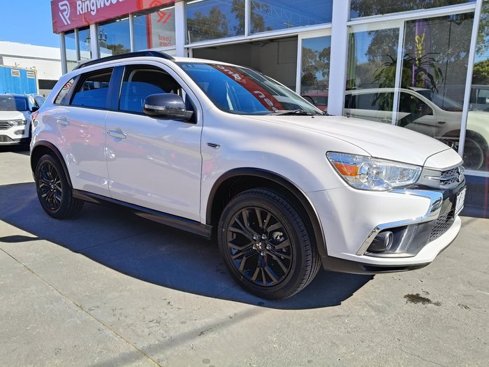 2019 Mitsubishi ASX Black Edition XC MY19 White