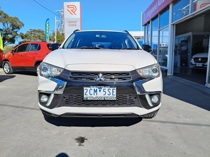 2019 Mitsubishi ASX Black Edition XC MY19 White