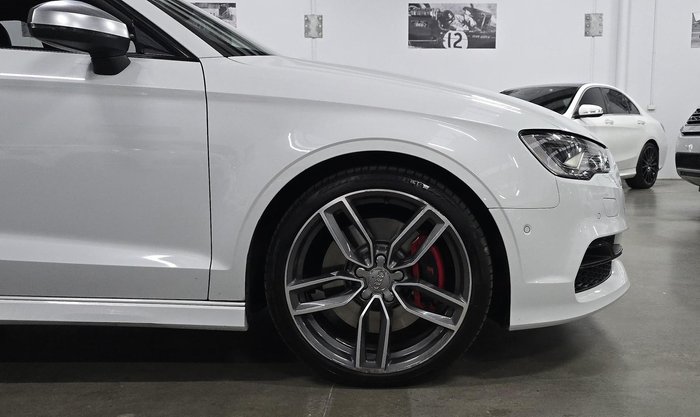 2016 Audi S3 8V MY16 Four Wheel Drive Ibis White