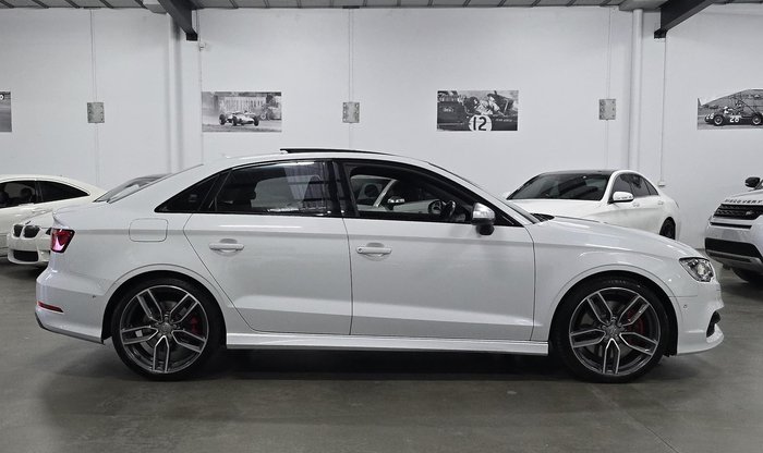 2016 Audi S3 8V MY16 Four Wheel Drive Ibis White