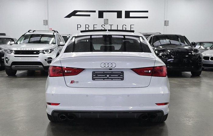 2016 Audi S3 8V MY16 Four Wheel Drive Ibis White
