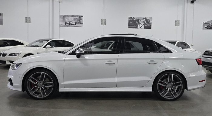 2016 Audi S3 8V MY16 Four Wheel Drive Ibis White