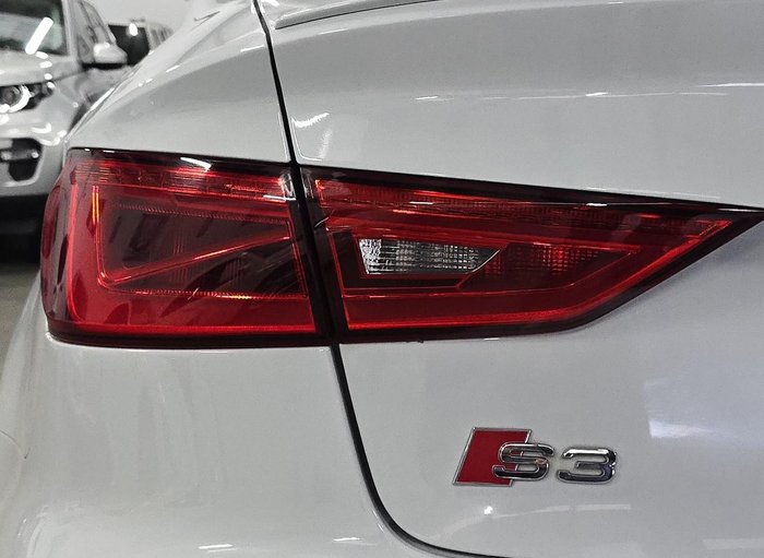 2016 Audi S3 8V MY16 Four Wheel Drive Ibis White