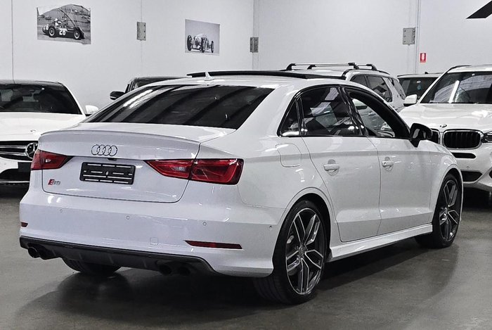 2016 Audi S3 8V MY16 Four Wheel Drive Ibis White