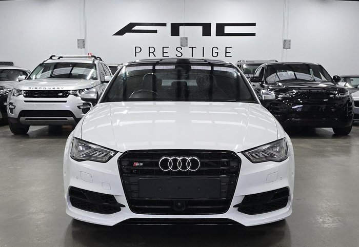 2016 Audi S3 8V MY16 Four Wheel Drive Ibis White