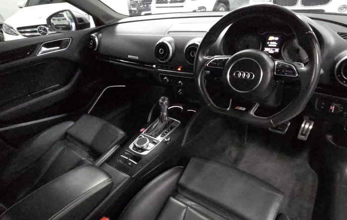 2016 Audi S3 8V MY16 Four Wheel Drive Ibis White