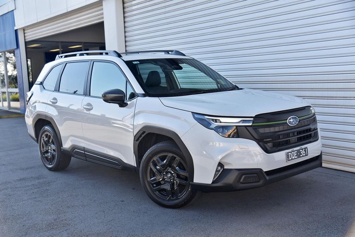 2025 Subaru Forester Sport S6 MY26 AWD Crystal White