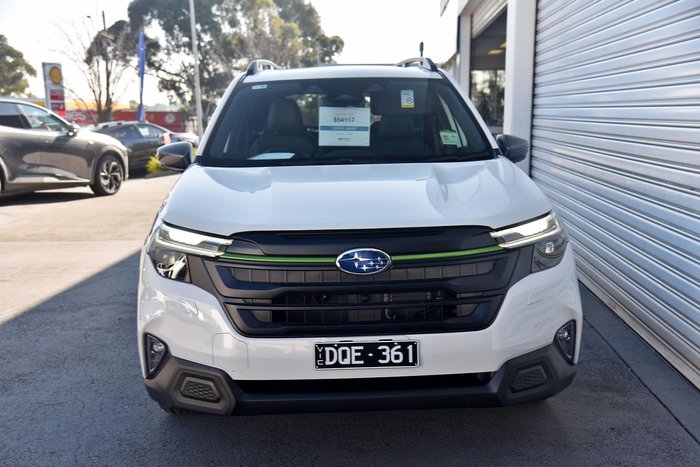 2025 Subaru Forester Sport S6 MY26 AWD Crystal White