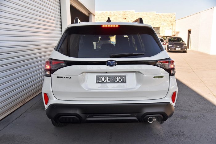 2025 Subaru Forester Sport S6 MY26 AWD Crystal White