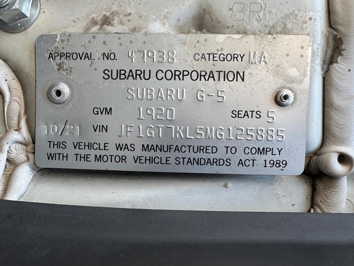 2021 Subaru Impreza 2.0i-L