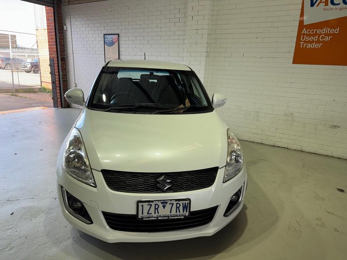 2014 Suzuki Swift GL Navigator FZ MY14 Snow White