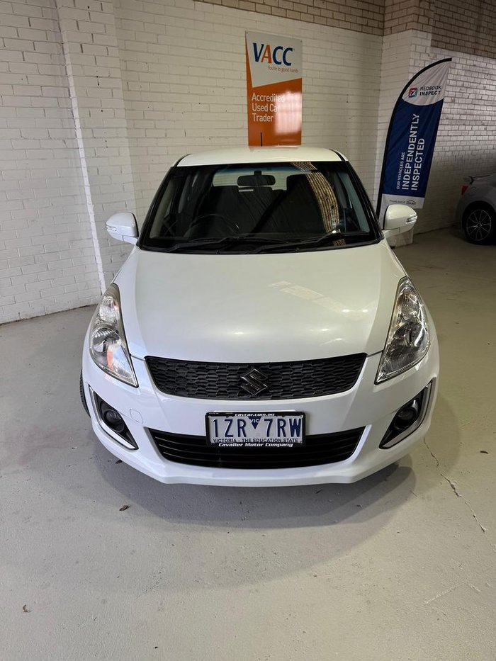 2014 Suzuki Swift GL Navigator FZ MY14 Snow White