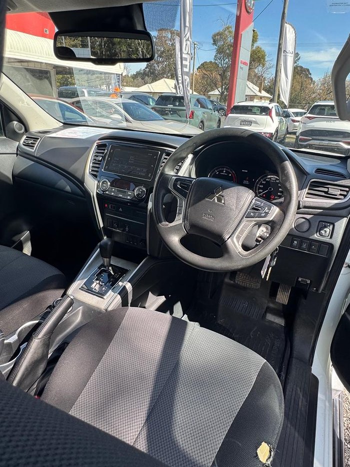 2021 Mitsubishi Triton GLX+ MR MY21 4X4 Dual Range White