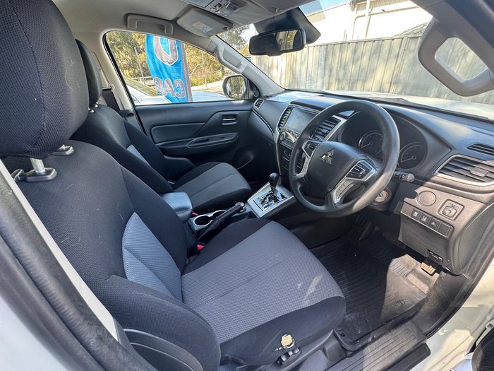 2021 Mitsubishi Triton GLX+ MR MY21 4X4 Dual Range White