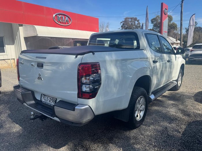 2021 Mitsubishi Triton GLX+ MR MY21 4X4 Dual Range White