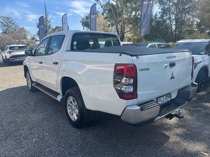 2021 Mitsubishi Triton GLX+ MR MY21 4X4 Dual Range White