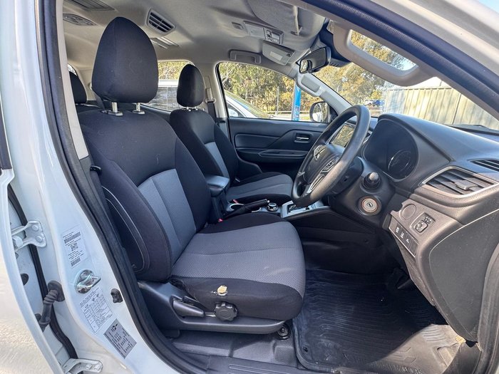 2021 Mitsubishi Triton GLX+ MR MY21 4X4 Dual Range White
