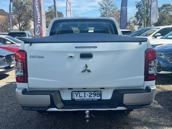 2021 Mitsubishi Triton GLX+ MR MY21 4X4 Dual Range White