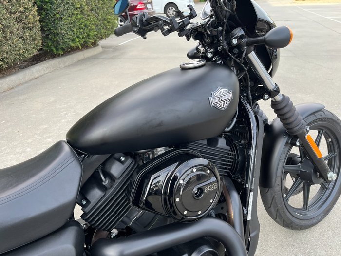 2017 HARLEY-DAVIDSON STREET 500 (LAMS) MATT BLACK