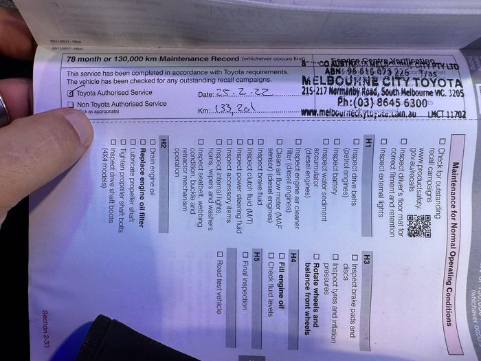 2018 Toyota Hilux Workmate