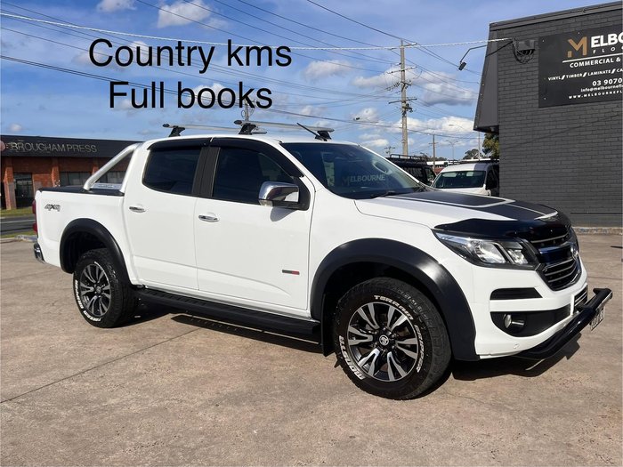 2018 Holden Colorado LTZ RG MY18 4X4 Dual Range Summit White