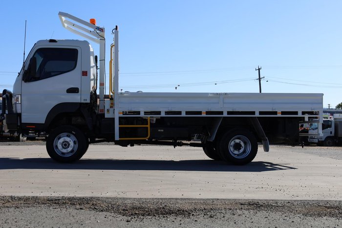 2018 Fuso Canter 4X4 FG Trayback White