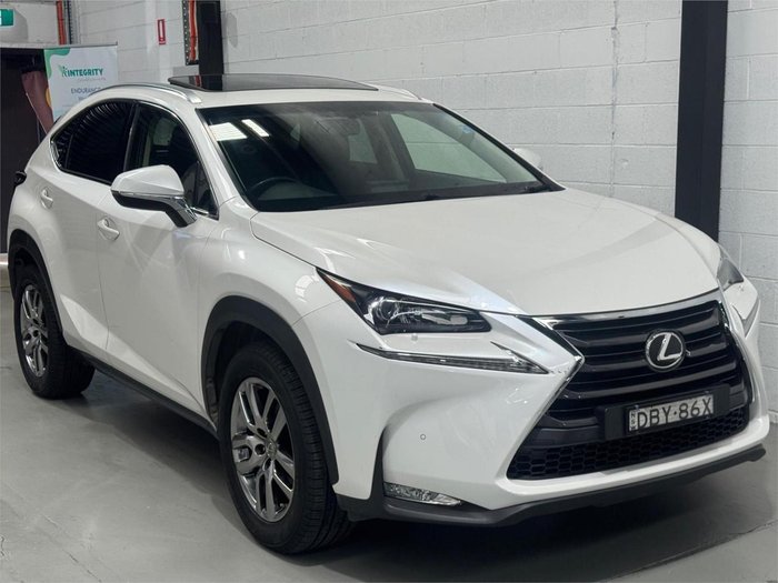 2015 Lexus NX 200t Luxury AGZ10R Sonic Quartz