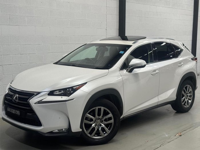 2015 Lexus NX 200t Luxury AGZ10R Sonic Quartz