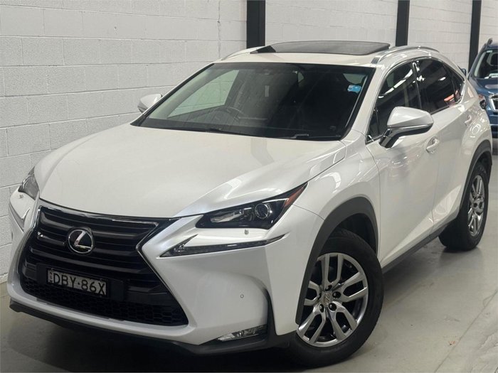 2015 Lexus NX 200t Luxury AGZ10R Sonic Quartz