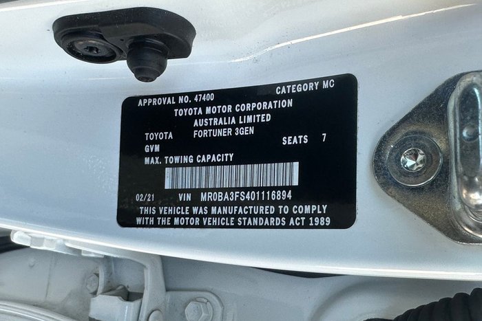 2021 Toyota Fortuner Crusade
