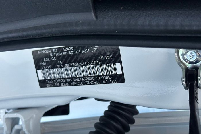 2019 Mitsubishi ASX ES ADAS