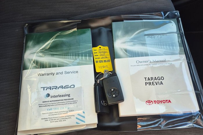 2017 Toyota Tarago GLi